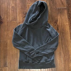 lululemon athletica Charcoal Cowl Neck Sweater